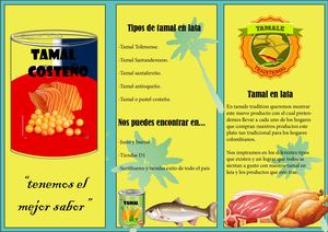 Tríptico De Tamales En Lata