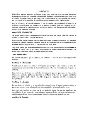 Conflicto