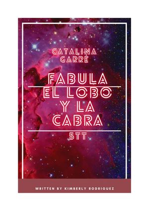 Fábula El Lobo Y La Cabra