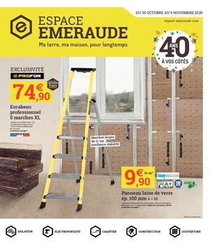 Catalogues Matériaux Espace Emeraude