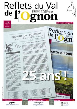 Reflets du Val de l'Ognon, n° 145, septembre 2020