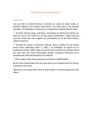 Luciana Orellana Venturino 5º Año Natutales