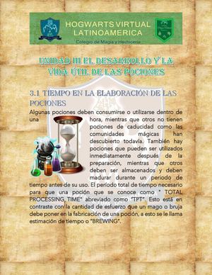 UNIDAD III POCIONES Actualizado