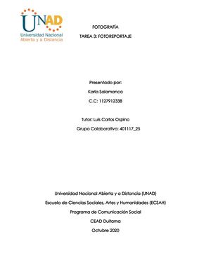 Fotografía Tarea 3 Foto Reportaje