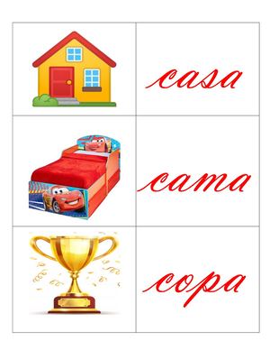 Vocabulario De La Letra C