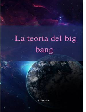 La Toria Del Big Bang