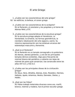 El Arte Griego Uwu Uwu