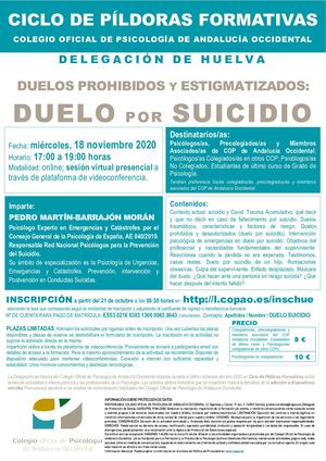 DUELOS PROHIBIDOS Y ESTIGMATIZADOS: DUELO POR SUICIDIO
