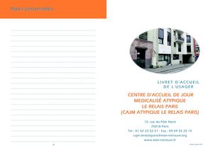 Livret accueil Cajm Atypique Le Relais