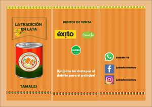 Tamal En Lata Diseño