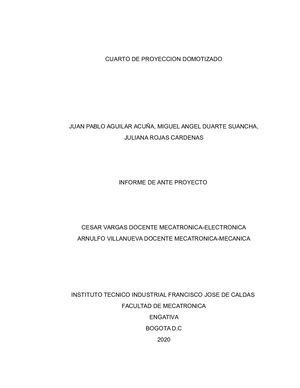 Ante Proyectooooo Con Cronograma Y Bitacora