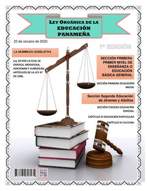 Revista De La Ley Organica De La Educacion