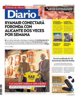 Diario Noticias de Álava 20201020