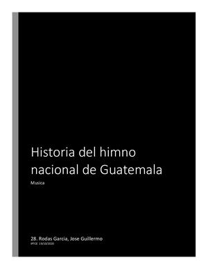 Historia Del Himno Nacional