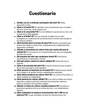 Cuestionario Y Croquis 9943