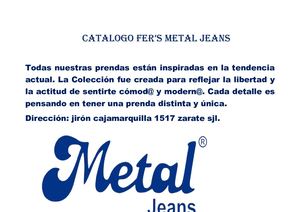 Catalogo Fer's Metal Jeans