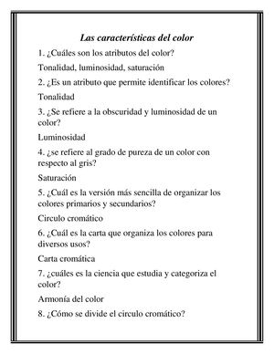 Las Características Del Color 9924pdf