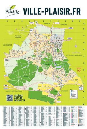 Plan de ville - Ville de Plaisir