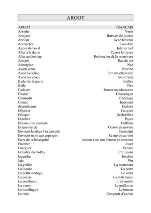 ARGOT