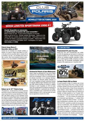 Bulletin Polaris Octobre 2020