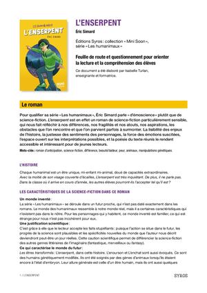 Enserpent Fiche Pédagogique