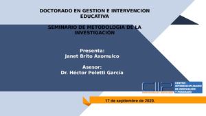 Presentación Protocolo Investigación Hp