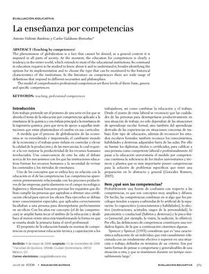 Definicion Competencias