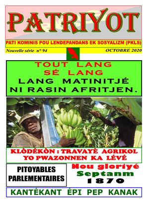 Patriyot D'octobre 2020