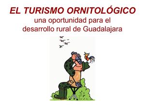 Potencial Del Turismo Ornitologico En Guadalajara