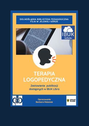 Tererapia logopedyczna w IBUKu