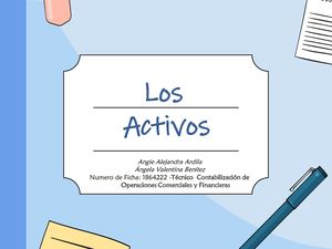Cartilla Sobre Los Activos