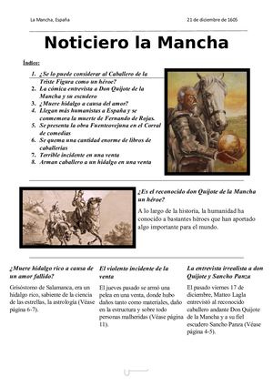 Periódico Mural Don Quijote (1)