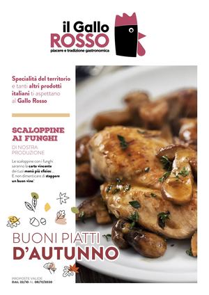 Volantino Locale Il Gallo Rosso - Gastronomia Palmanova