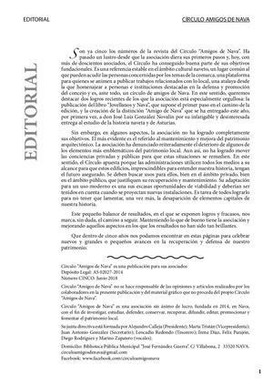 Revista Circulo Amigos de Nava Nº5(2018)
