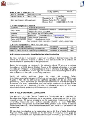 CVA Raul Ramos 29 9 20