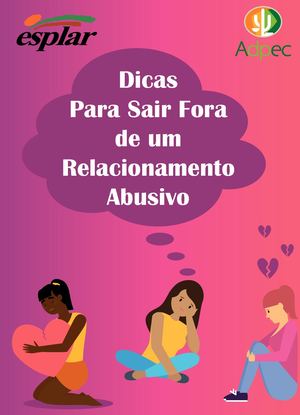 Cartilha Dicas Para Sair Fora de um Relacionamento Abusivo