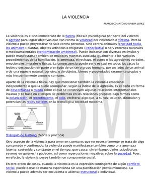 La Violencia