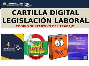 Cartilla De Contrato Laboral Y Mapa Conceptual