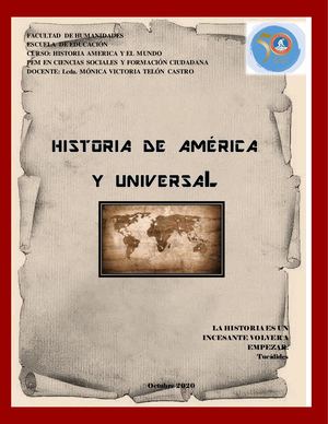 Historia De América Y Universal