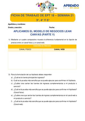 FICHA DE TRABAJO - EPT - SEMANA 21