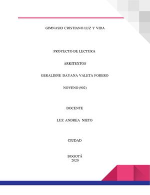 Arkitextos Parcial Español