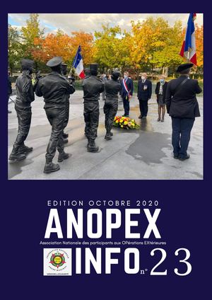 ANOPEX Info 23 - Octobre 2020