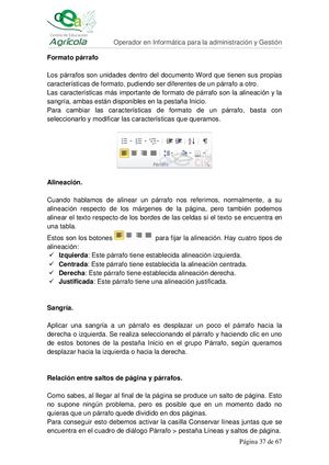 Unidad 5 Formato De Parrafo