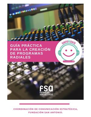 Guía práctica de radio