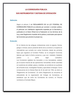 La Correduría Pública