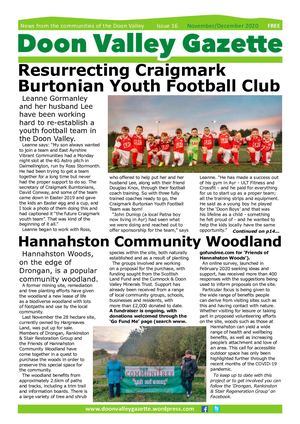 Doon Valley Gazette Issue 16 November December 2020