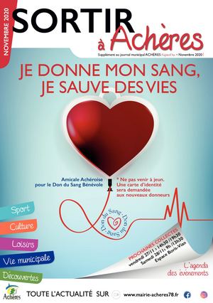 Sortir à Achères de Novembre 2020