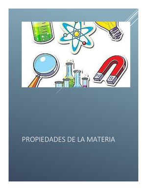 Propiedades De La Materia