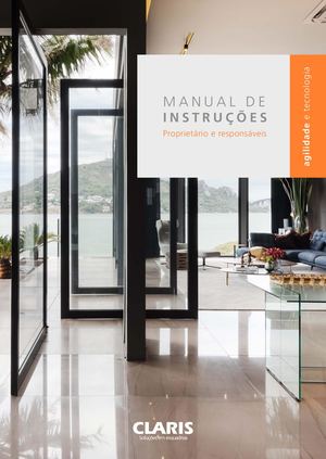 Manual De Instruções - CLARIS