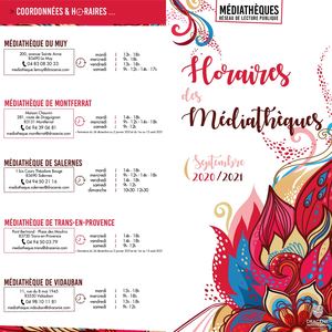 Flyer Reseau Des Mediatheques